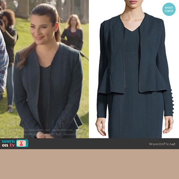 Nanette Lepore Ava Zip-Front Textured Knit Jacket - Worn on TV - Picture 9 of 10